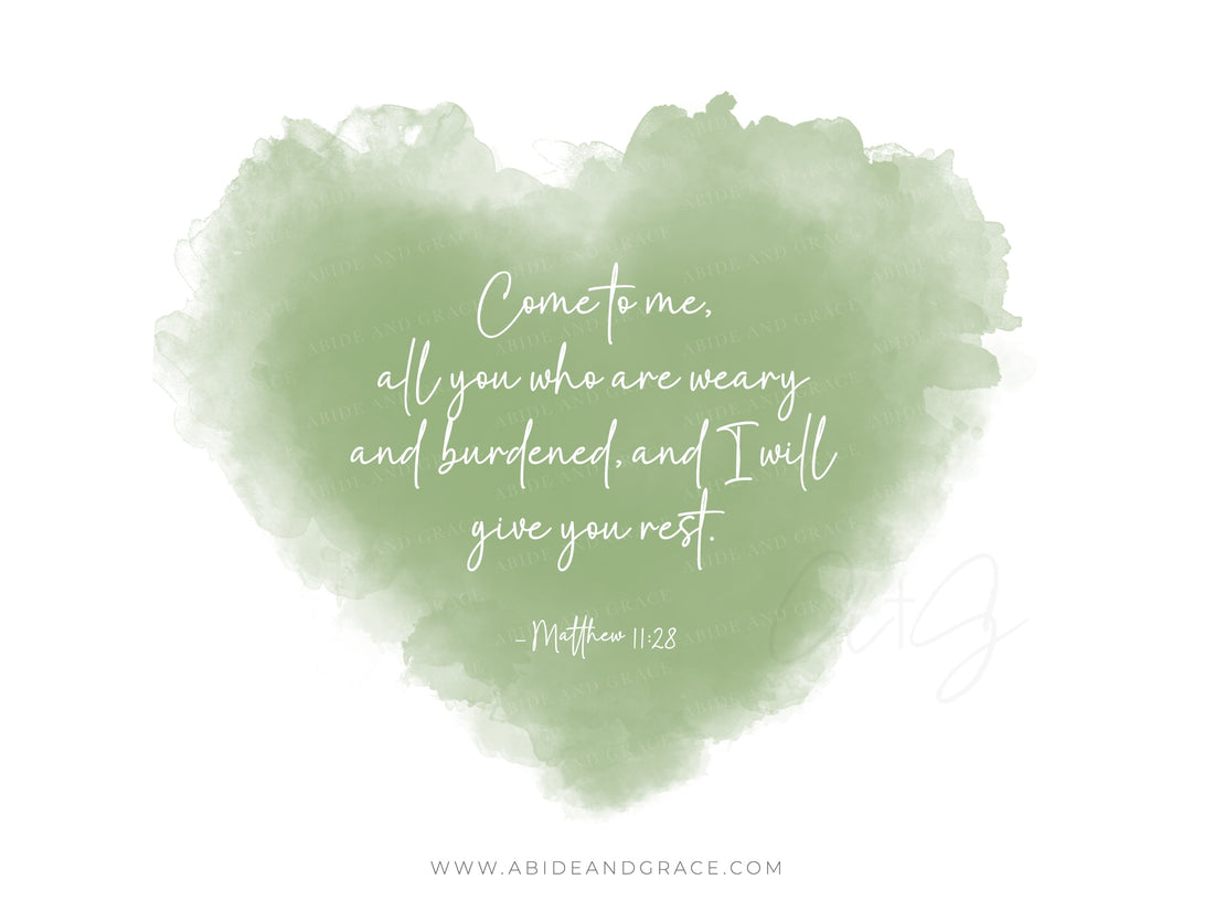 christian scripture art come to me all who are weary and burdened bible verse artwork faith based encouragement gift for tired hearts spiritual comfort wall art