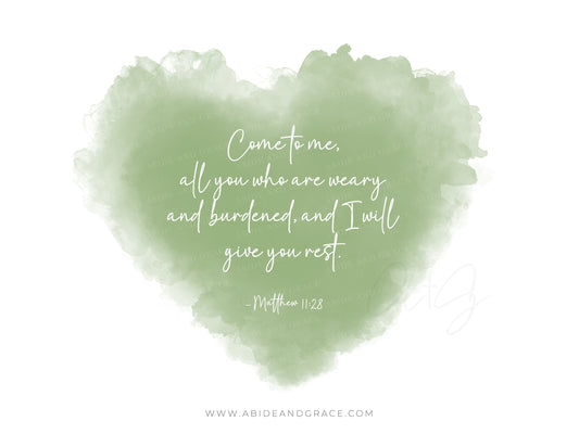 Come and Rest - An Invitation for Tired Hearts