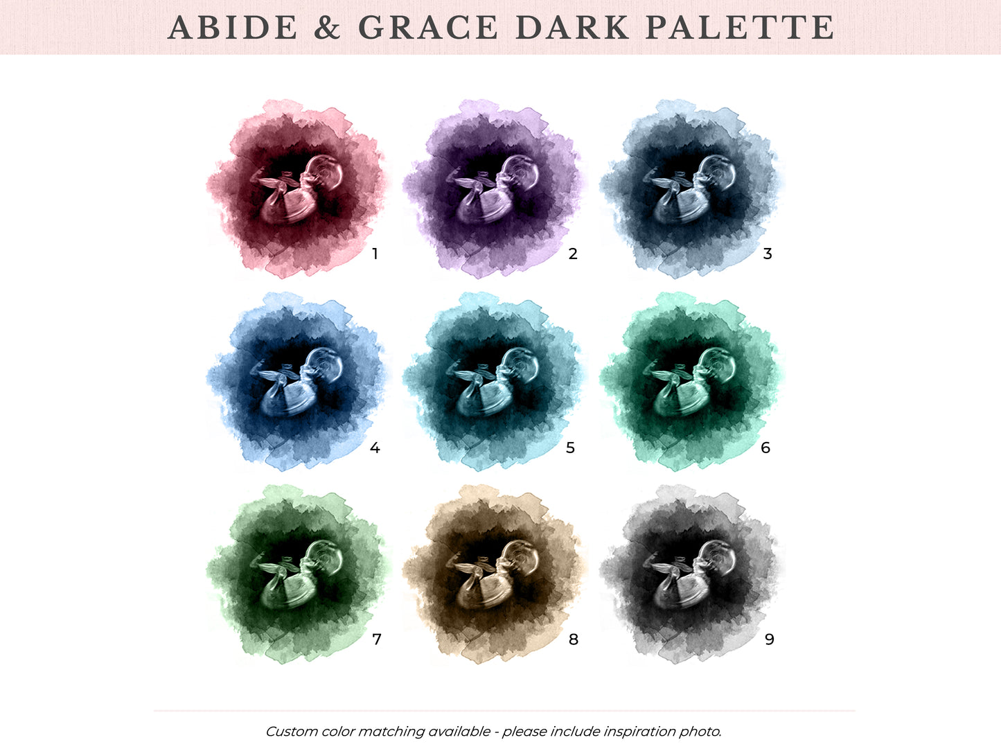 Moon and Stars Ultrasound Art