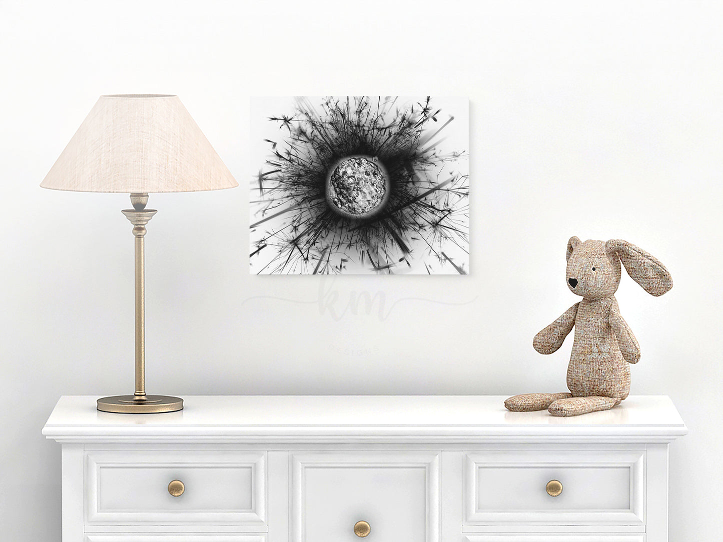 Dandelion IVF Embryo Art