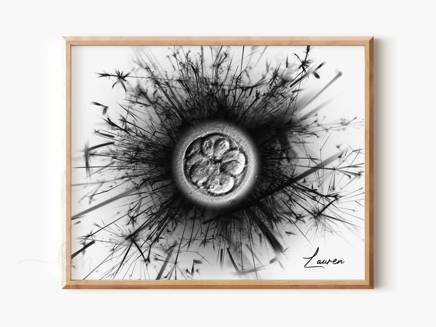 Dandelion IVF Embryo Art